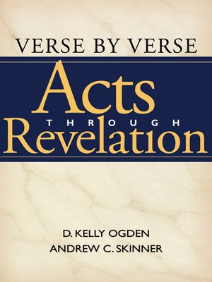 cover image of Verse by Verse